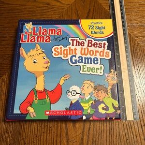 Llama Llama The Best Sights Words Game Ever Practice 72 Sight Words Missing 1 Pc